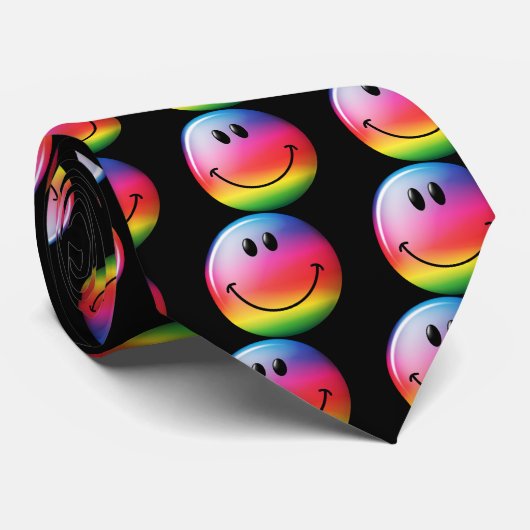 虹の顔 ネクタイ (ロール)