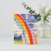 虹の願い（代替3） ポストカード (スタンド正面)