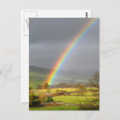 虹の風景 ポストカード (正面/裏面)