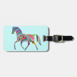 虹の馬の荷物の札 ラゲッジタグ