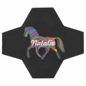 虹の馬 – あなたの名前 サッカーボール (フラット)