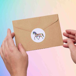 虹の馬 - オーダーメイド ラウンドシール