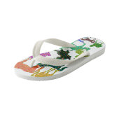 虹の馬 – "馬に関するDotty!" キッズビーチサンダル (アングル)