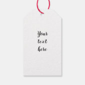 虹の馬 – "馬に関するDotty!" ギフトタグ (裏面)