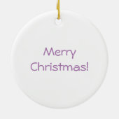 虹の馬 – "馬に関するDotty!" セラミックオーナメント (裏面)