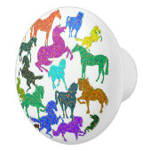 虹の馬 – "馬に関するDotty!" セラミックノブ (右)