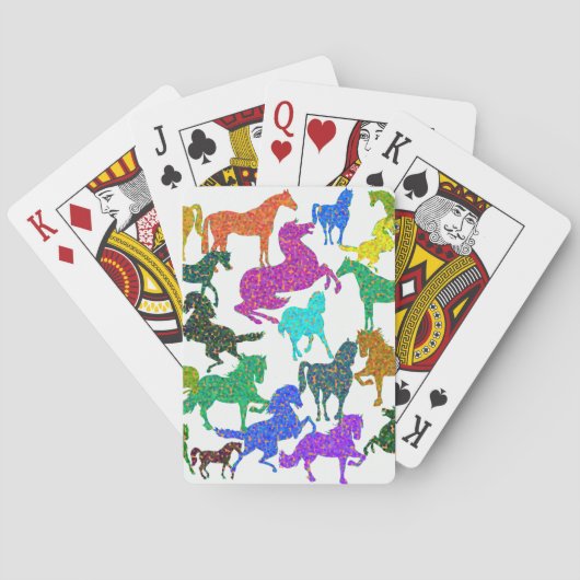 虹の馬 – "馬に関するDotty!" トランプ (裏面)