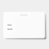 虹の馬 – "馬に関するDotty!" バッジ (裏面)