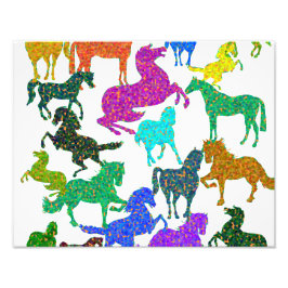 虹の馬 – "馬に関するDotty!" フォトプリント