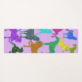 虹の馬 – "馬に関するDotty!" ヨガマット (裏面(横))