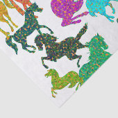 虹の馬 – "馬に関するDotty!" 薄葉紙 (詳細)