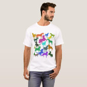 虹の馬 – "馬に関するDotty!" Tシャツ (正面フル)