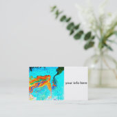 虹の髪の人魚の名刺 名刺 (スタンド正面)