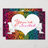 虹の魅力の招待状 招待状 (正面/裏面)