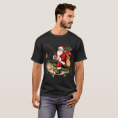 虹の魚たちの踊り Tシャツ (正面フル)
