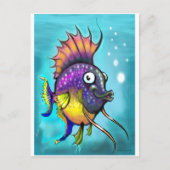虹の魚 ポストカード (正面)