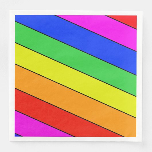 虹の鮮やかな美しいストライプ (正面)