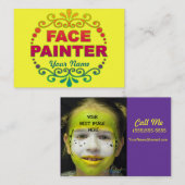 虹の黄色 名刺 (正面/裏面)