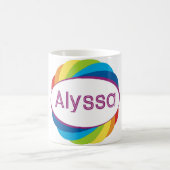 虹のAlyssa コーヒーマグカップ (中央)