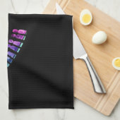 虹のBootprint Toybagタオル キッチンタオル (四つ折り)