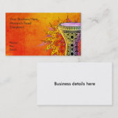 虹のDoumbekの名刺 名刺 (正面/裏面)