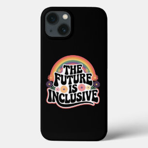 虹のLGBTQフラッグ ゲイ 向け 包括的な未来 iPhone 13ケース