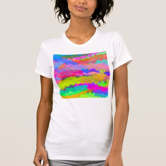 虹のTシャツの向こうに Tシャツ (正面)