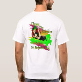 虹のTシャツを追う Tシャツ (裏面)