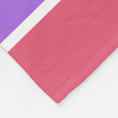 虹はカスタムなフリースブランケットを着色します フリースブランケット (角)