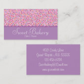 虹はベーカリーを振りかけます 名刺 (正面/裏面)