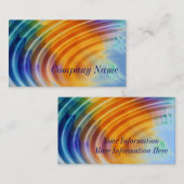 虹は名刺を波立てます 名刺 (正面/裏面)