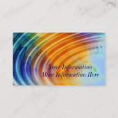 虹は名刺を波立てます 名刺 (裏面)