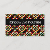 虹は名刺を注目します 名刺 (裏面)