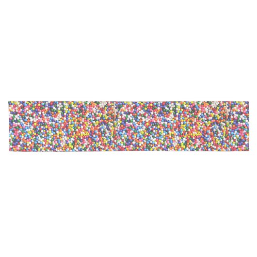 虹は振りかけます ショートテーブルランナー (横)