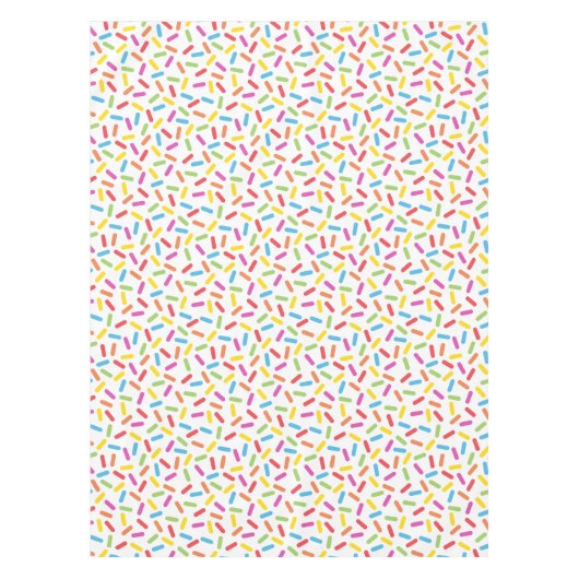 虹は振りかけます テーブルクロス (正面)