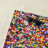 虹は振りかけます ビーチタオル (インサイチュ)