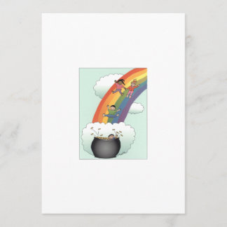 虹は採用の発表をからかいます 案内状