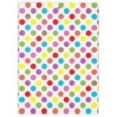 虹は水玉模様パターンを着色します クリップボード (裏面)