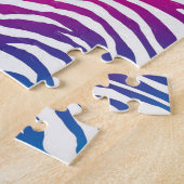 虹は縞で飾ります ジグソーパズル (側面)