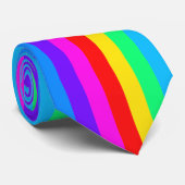 虹は縞で飾ります ネクタイ (ロール)