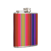 虹は縞で飾ります フラスク (右)