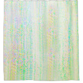 虹は芸術家によってシャワー・カーテンを着色します シャワーカーテン (正面)