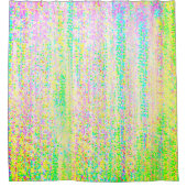 虹は芸術家によってシャワー・カーテンを着色します シャワーカーテン (正面)