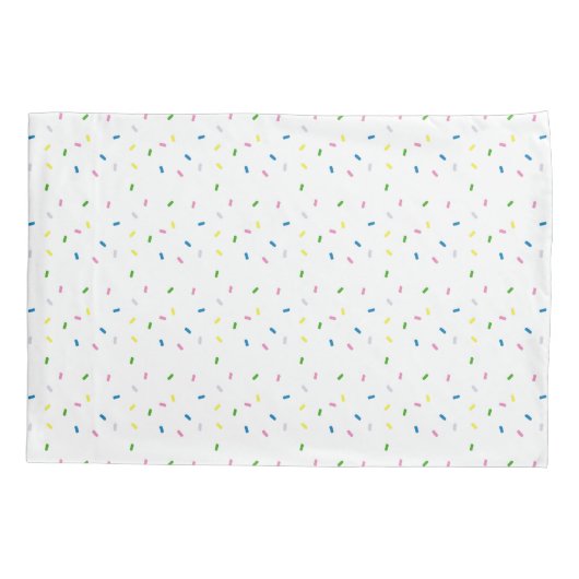 虹まき模様枕ケース 枕カバー (裏面)