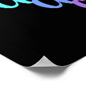 虹を作成 ポスター (角)