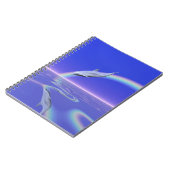 虹を使ったドルフィンダイビング ノートブック (左側)