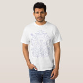 虹を刺すオード Tシャツ (正面フル)