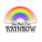 虹を取り戻す シール (正面)