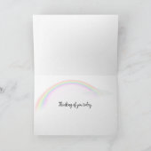 虹を吸うハート カード (内部)