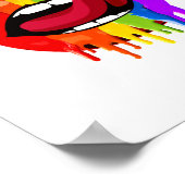 虹を味わいたい ポスター (角)